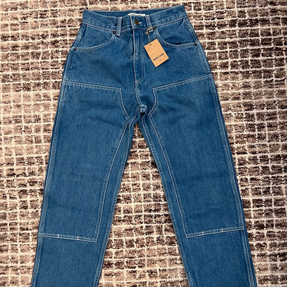 NWT Rudy Jude Utility Jeans in Light Wash